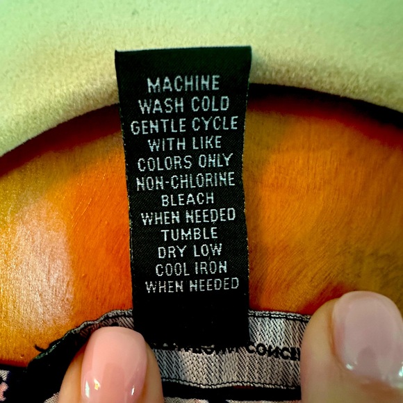 INC International Concepts Pink & Navy Paisley Dress, Lilly Pulitzer style, XL - Picture 3 of 4